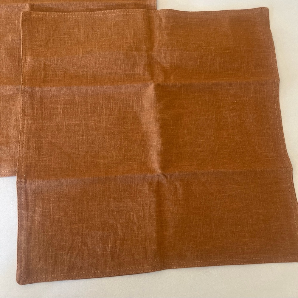 Brown accent pillow cases